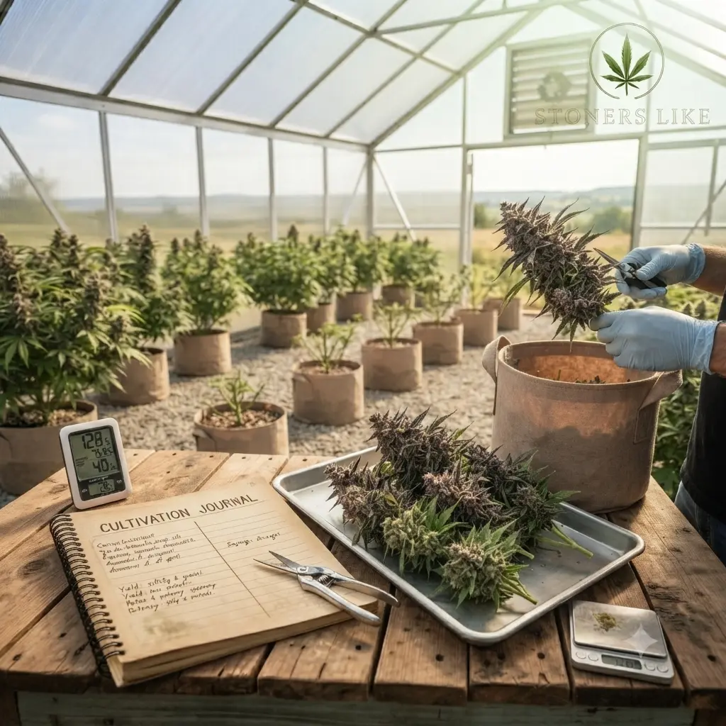 Cannabis harvesting sub-category