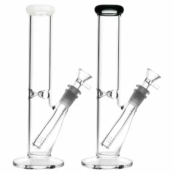 Minimalist Glass Tube Ice Bong