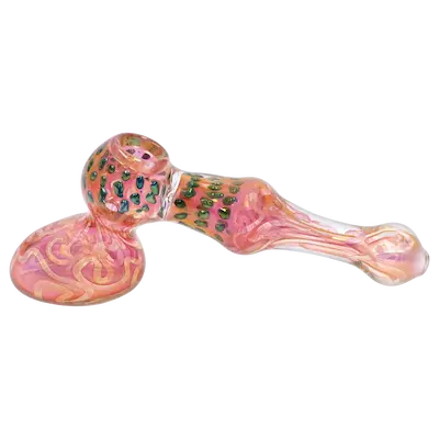 GC Gold Fume and Slime Hammer Bubbler - 8 in.