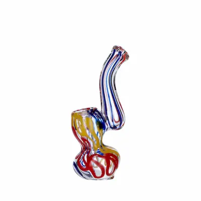 Glass Extra Mini Bubbler Pipe | 4 Inch