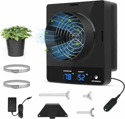 4-Inch Grow Tent Inline Duct Fan