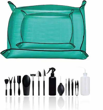 17-Piece Succulent Plant Care Tool Set