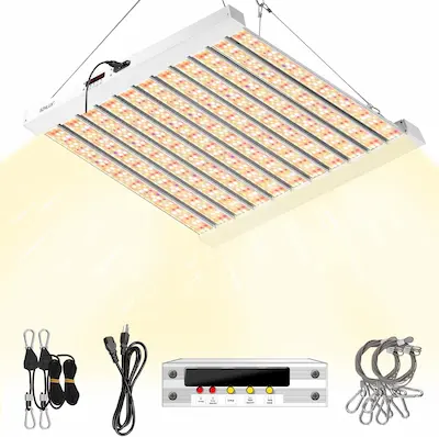 Grow Tent Complete Kit 300W LED Grow Light Full-Spectrum Indoor Hydroponics 32"X32"X63"