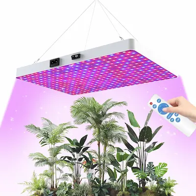 Remote Control LED Grow Light, 100 Watt Dimmable Full Spectrum Plant Light