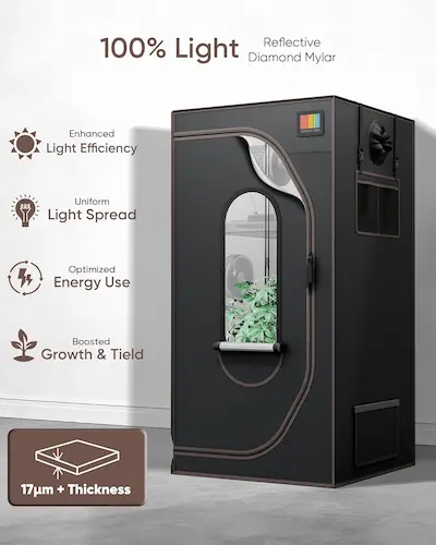THE Growing 3x3 Grow Tent