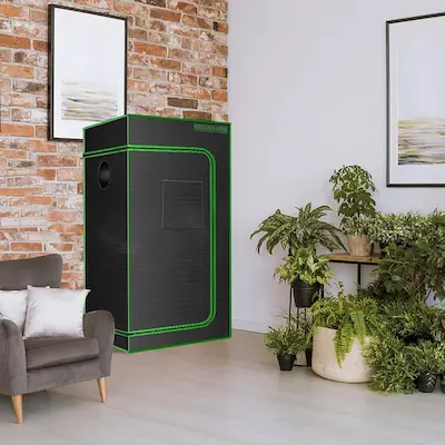 2x2 Grow Tent, 24"x24"x48"